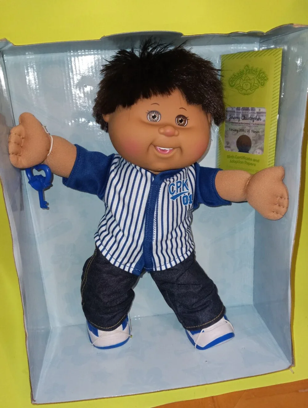 Cabbage Patch Kids Boy Doll Adoptimals Cpk RARE